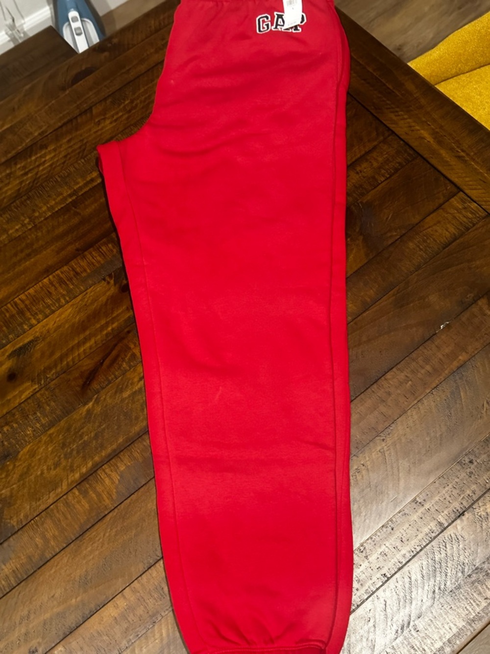 BNWT - GAP Red Sweatpants with Logo